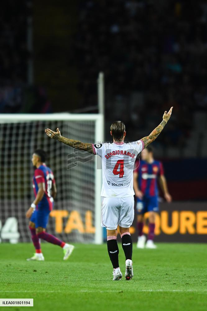 (SP)SPAIN-BARCELONA-FOOTBALL-SPANISH LEAGUE-FC BARCELONA VS SEVILLA FC