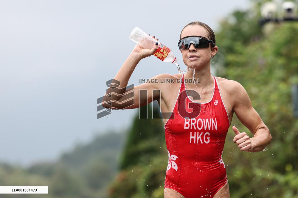 (SP)CHINA-CHUN'AN-ASIAN GAMES-TRIATHLON (CN)