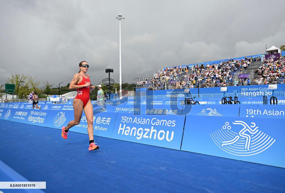 (SP)CHINA-CHUN'AN-ASIAN GAMES-TRIATHLON (CN)