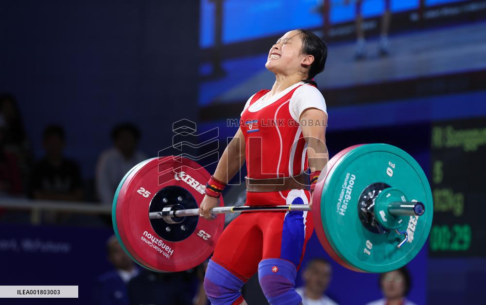 (SP)CHINA-HANGZHOU-ASIAN GAMES-WEIGHTLIFTING(CN)