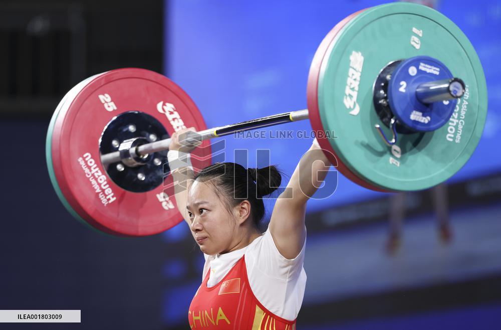 (SP)CHINA-HANGZHOU-ASIAN GAMES-WEIGHTLIFTING(CN)