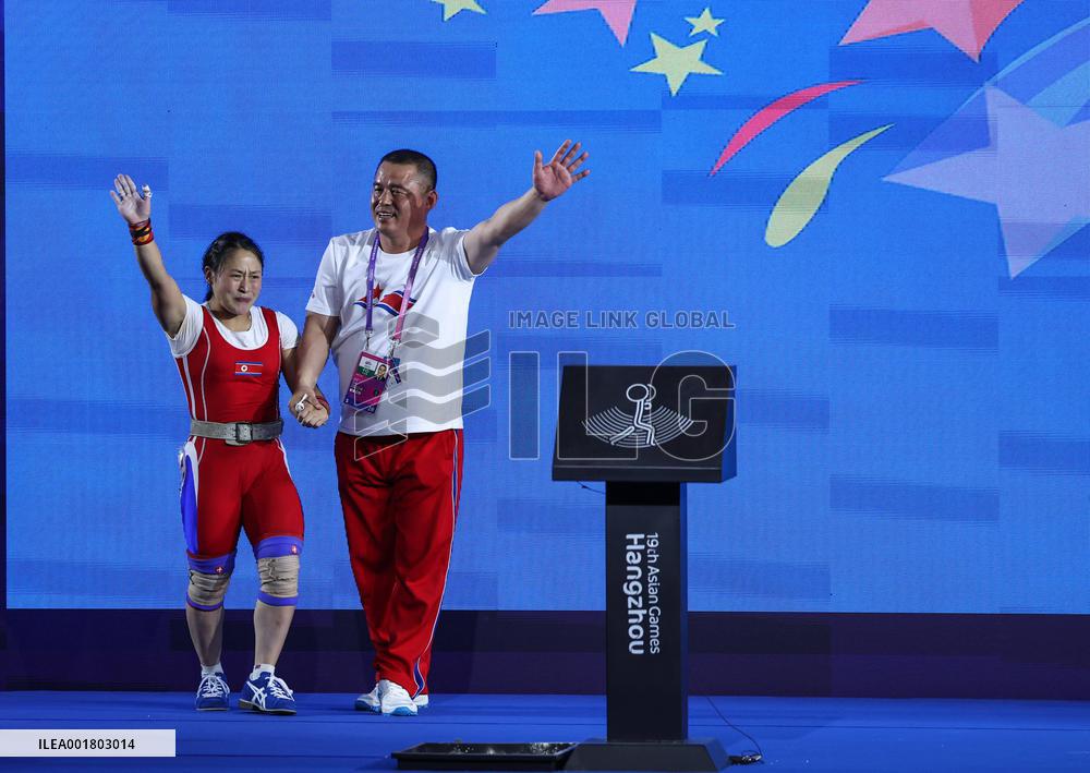 (SP)CHINA-HANGZHOU-ASIAN GAMES-WEIGHTLIFTING(CN)