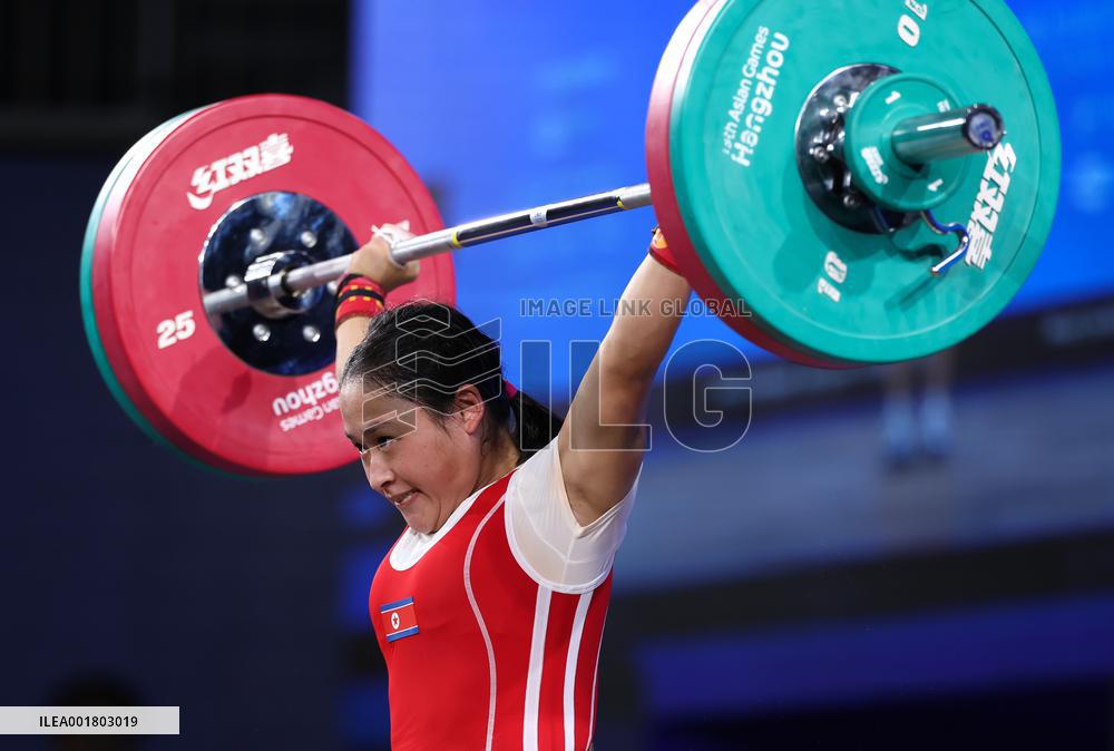 (SP)CHINA-HANGZHOU-ASIAN GAMES-WEIGHTLIFTING(CN)