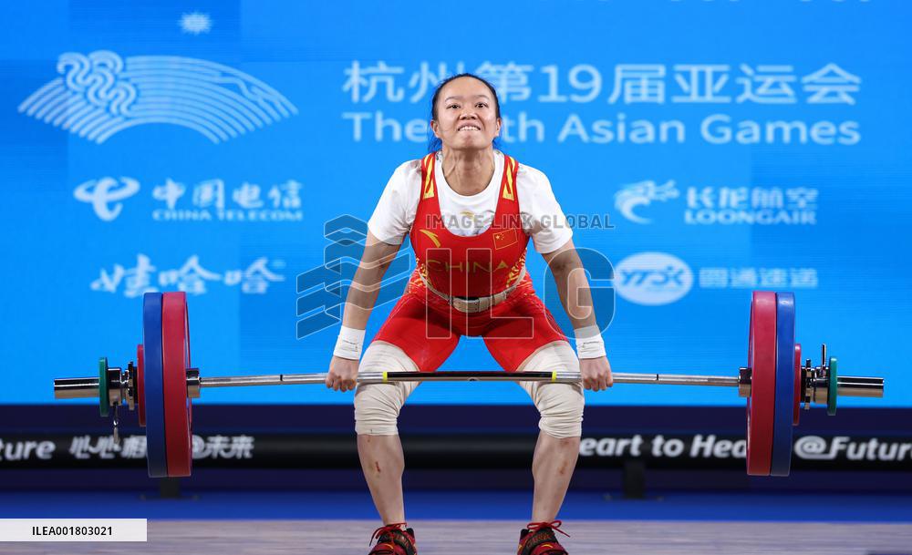 (SP)CHINA-HANGZHOU-ASIAN GAMES-WEIGHTLIFTING(CN)