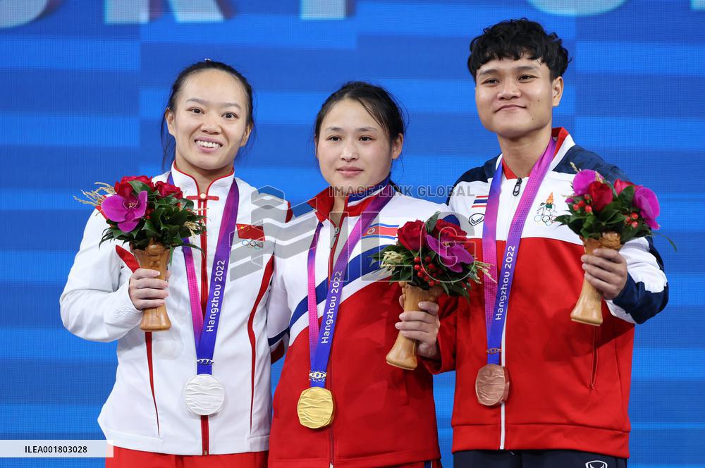 (SP)CHINA-HANGZHOU-ASIAN GAMES-WEIGHTLIFTING(CN)