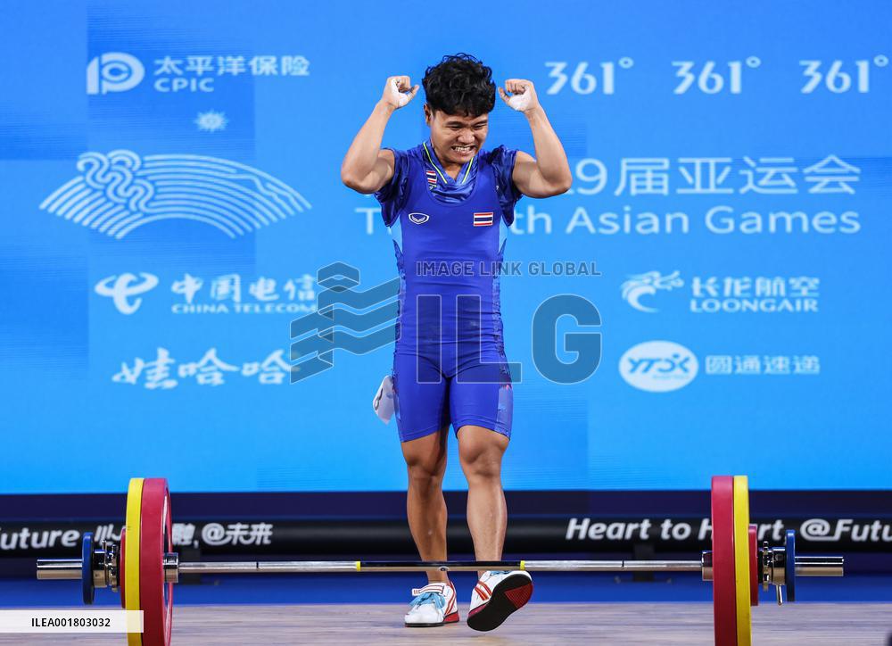 (SP)CHINA-HANGZHOU-ASIAN GAMES-WEIGHTLIFTING(CN)