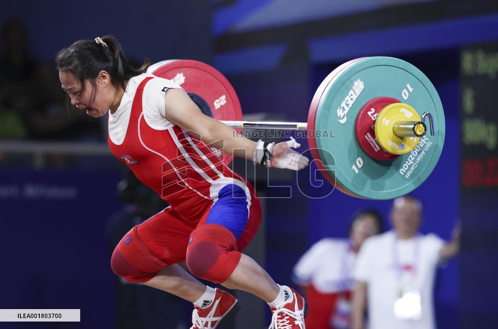 (SP)CHINA-HANGZHOU-ASIAN GAMES-WEIGHTLIFTING(CN)