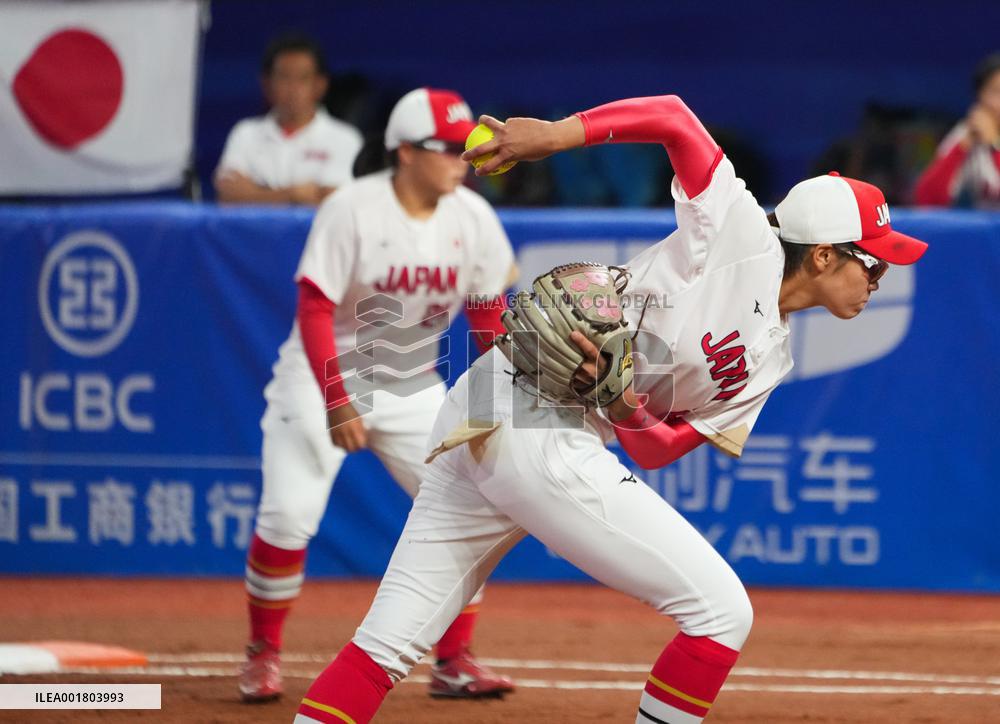 (SP)CHINA-SHAOXING-ASIAN GAMES-SOFTBALL(CN)