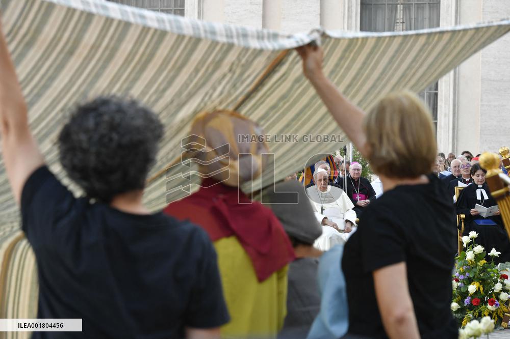 Ecumenical Prayer Vigil 'Together' With Pope Francis - Vatican