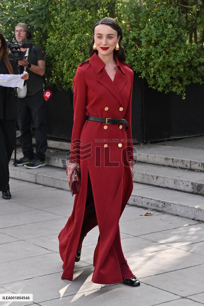 PFW Elie Saab Arrivals