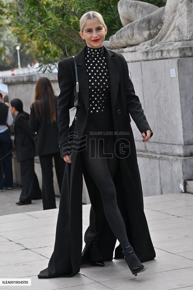 PFW Elie Saab Arrivals