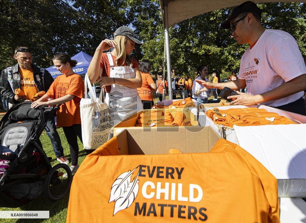 CANADA-TORONTO-NATIONAL DAY FOR TRUTH AND RECONCILIATION