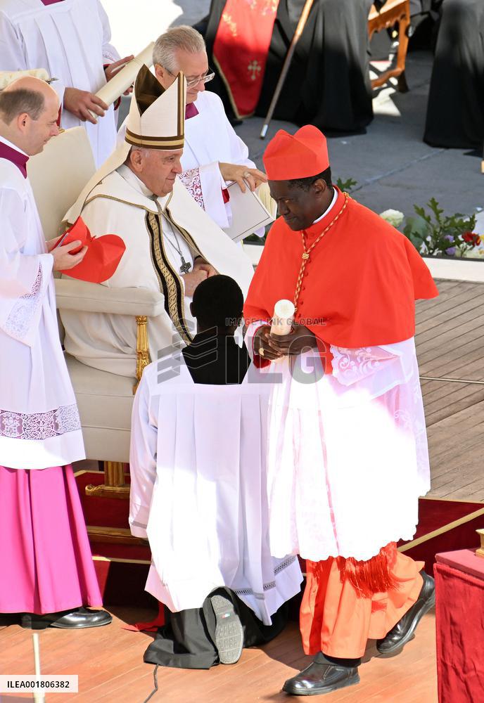 Pope Francis Leads A Consistory For The Creation Of New Cardinals - Vatican