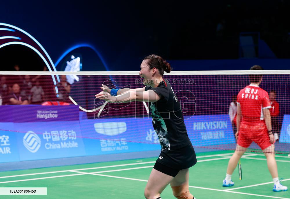 (SP)CHINA-HANGZHOU-ASIAN GAMES-BADMINTON(CN)