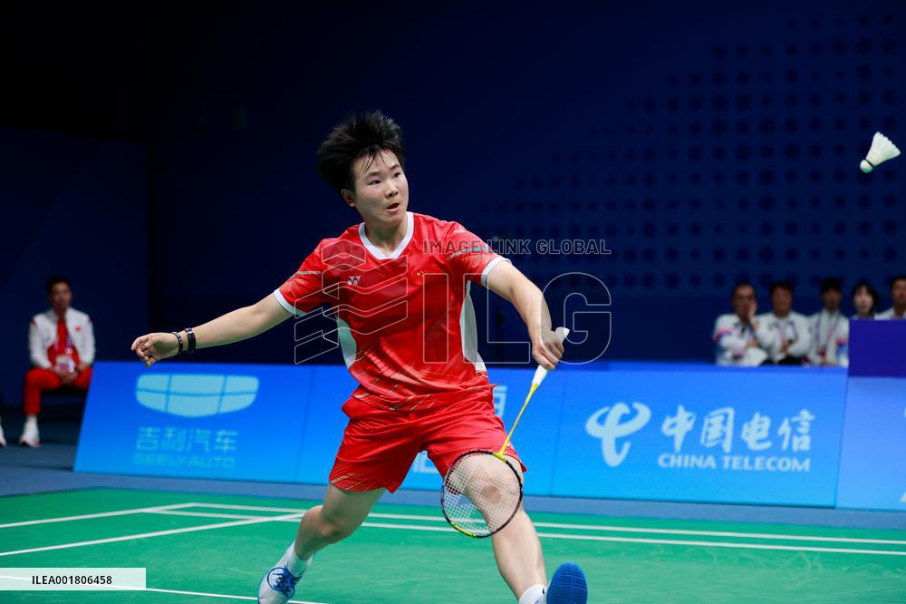 (SP)CHINA-HANGZHOU-ASIAN GAMES-BADMINTON(CN)