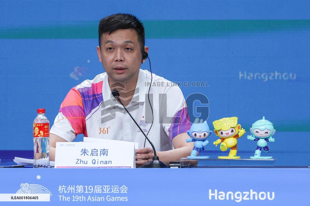 (SP)CHINA-HANGZHOU-ASIAN GAMES-PRESS CONFERENCE (CN)