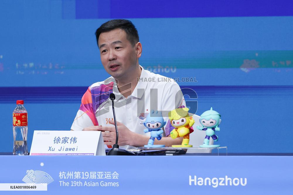 (SP)CHINA-HANGZHOU-ASIAN GAMES-PRESS CONFERENCE (CN)