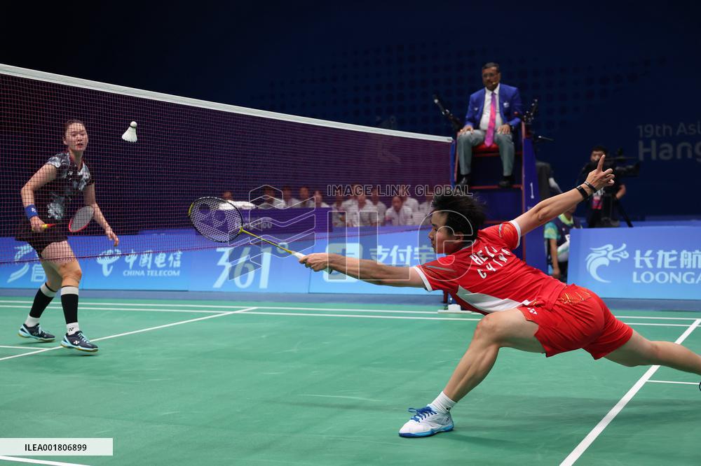 (SP)CHINA-HANGZHOU-ASIAN GAMES-BADMINTON(CN)