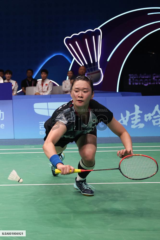 (SP)CHINA-HANGZHOU-ASIAN GAMES-BADMINTON(CN)