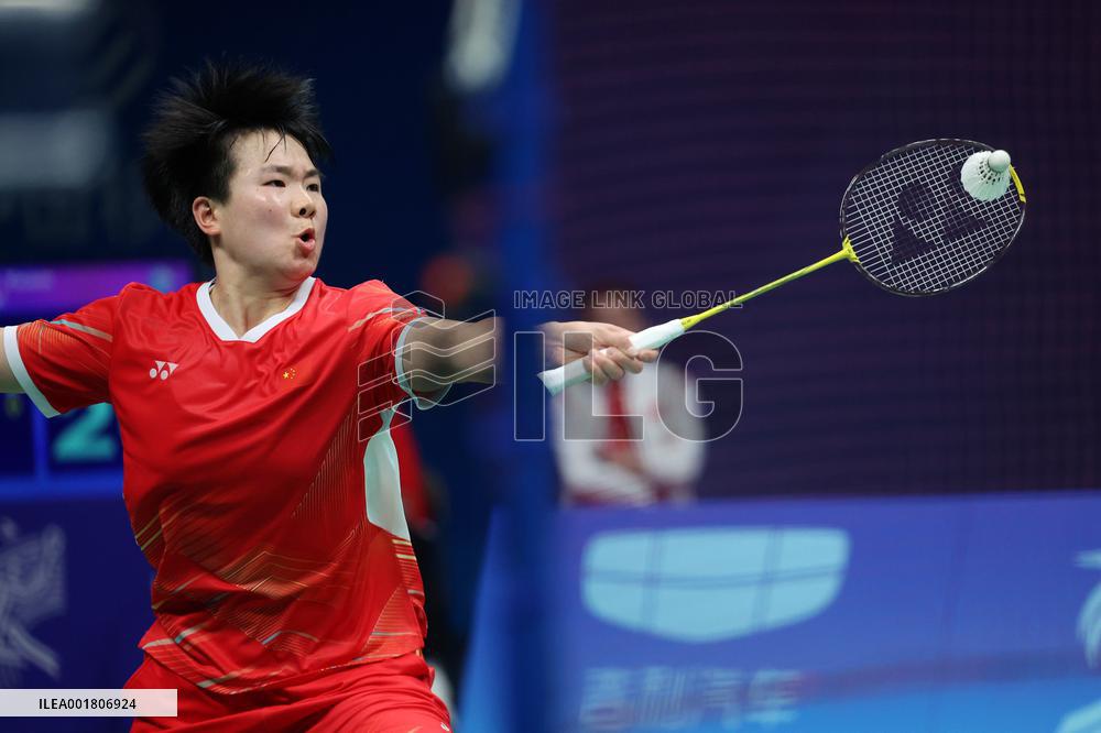 (SP)CHINA-HANGZHOU-ASIAN GAMES-BADMINTON(CN)