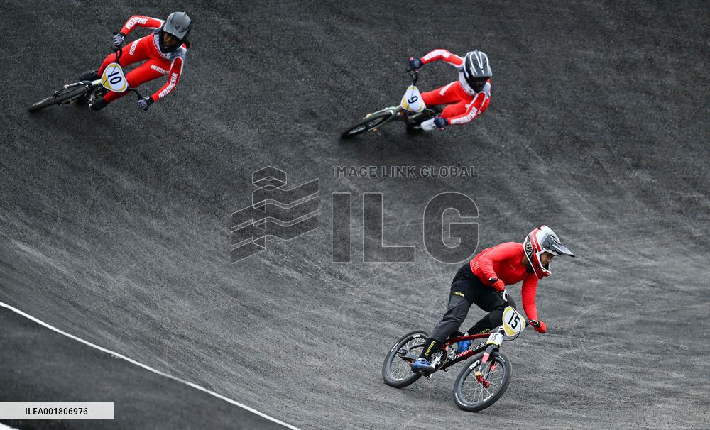 (SP)CHINA-CHUN'AN-ASIAN GAMES-CYCLING BMX RACING(CN)