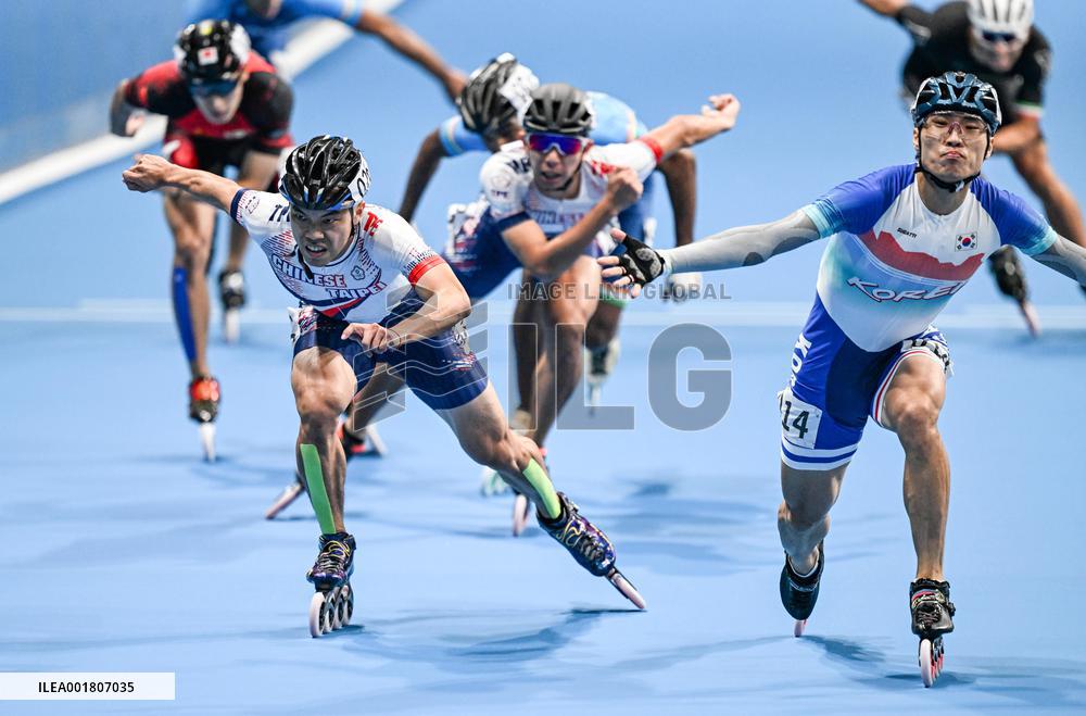 (SP)CHINA-HANGZHOU-ASIAN GAMES-ROLLER SKATING (CN)