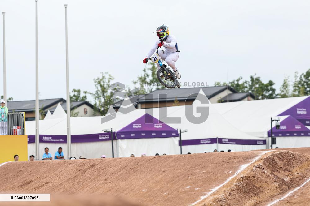 (SP)CHINA-CHUN'AN-ASIAN GAMES-CYCLING BMX RACING(CN)