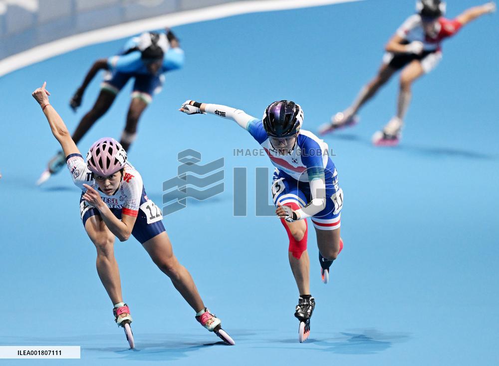 (SP)CHINA-HANGZHOU-ASIAN GAMES-ROLLER SKATING (CN)