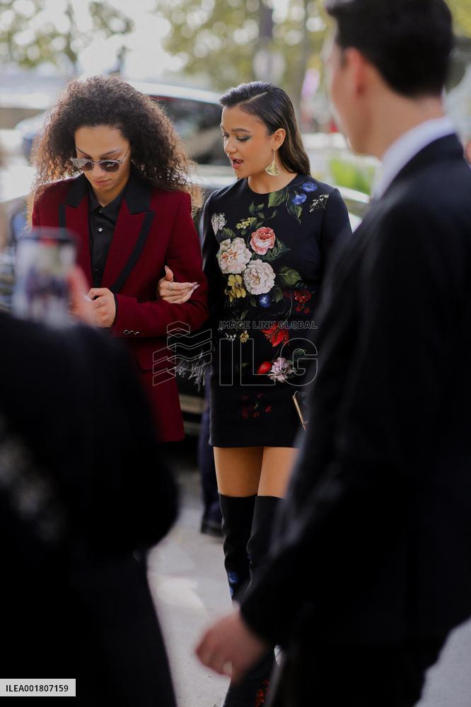 PFW - Elie Saab Street Style