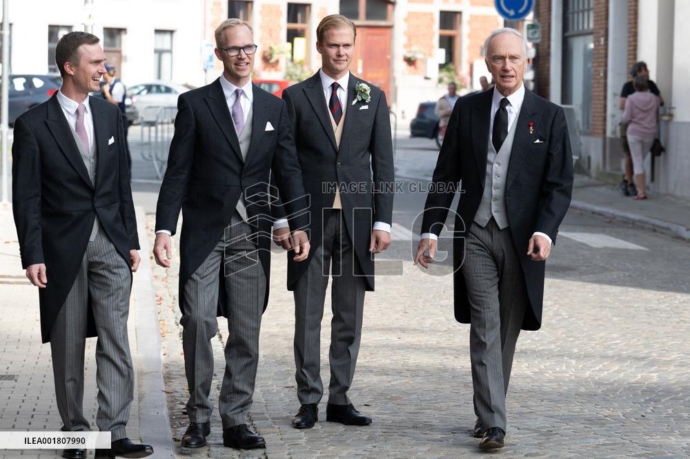 Wedding of Archiduc Alexander of Habsbourg-Lorraine and Countess Natacha Roumiantzoff-Pachkevitch - Beloeil