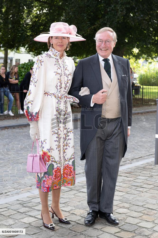 Wedding of Archiduc Alexander of Habsbourg-Lorraine and Countess Natacha Roumiantzoff-Pachkevitch - Beloeil