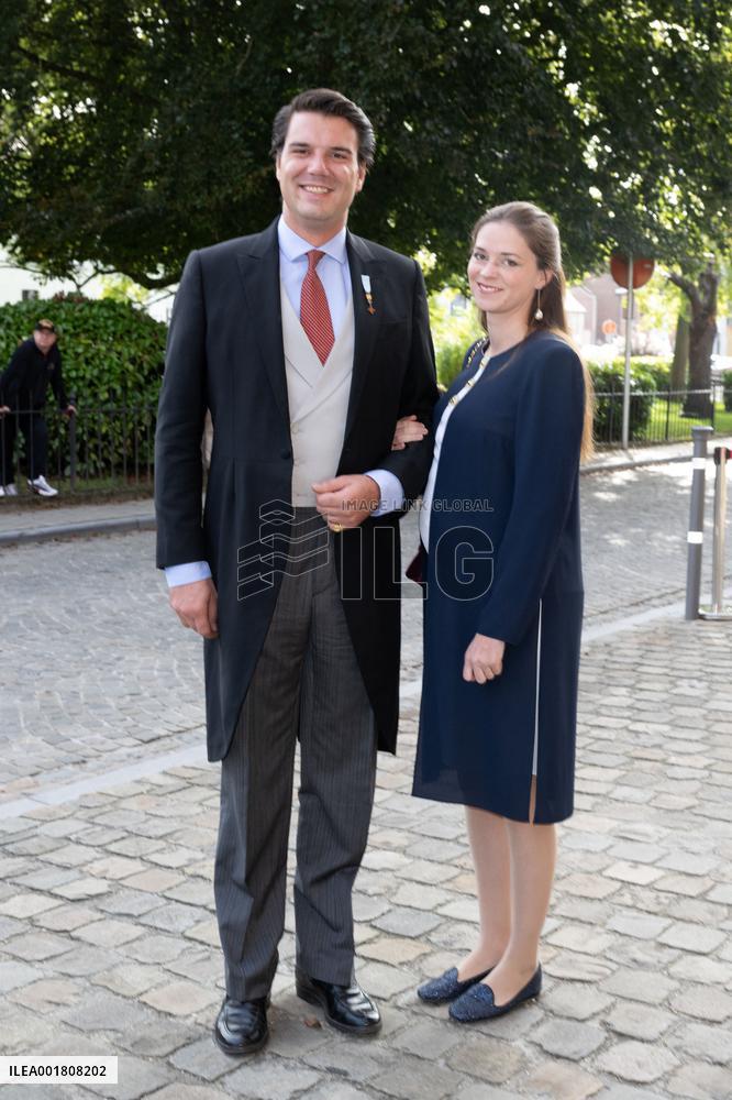 Wedding of Archiduc Alexander of Habsbourg-Lorraine and Countess Natacha Roumiantzoff-Pachkevitch - Beloeil