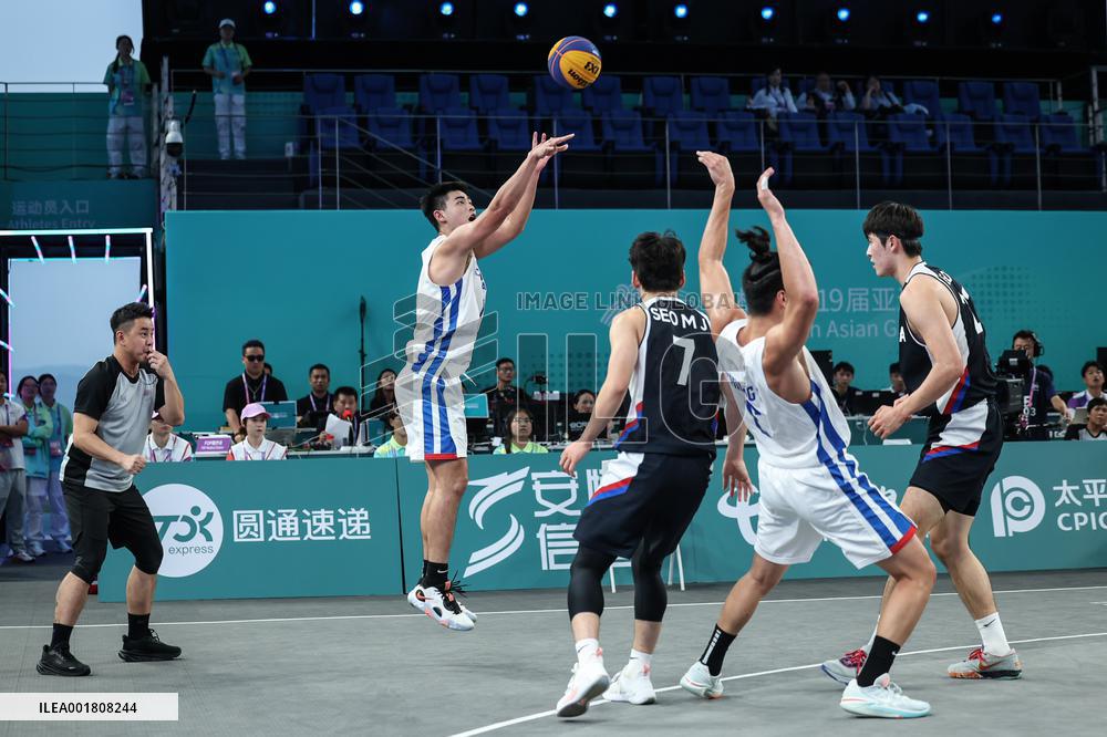 (SP)CHINA-HUZHOU-ASIAN GAMES-3X3 BASKETBALL(CN)