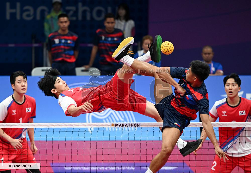 (SP)CHINA-JINHUA-ASIAN GAMES-SEPAKTAKRAW(CN)
