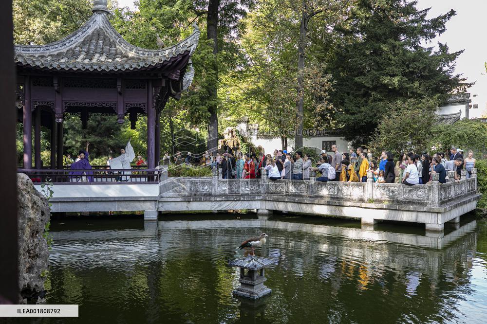 GERMANY-FRANKFURT-CHINESE GARDEN-CELEBRATION