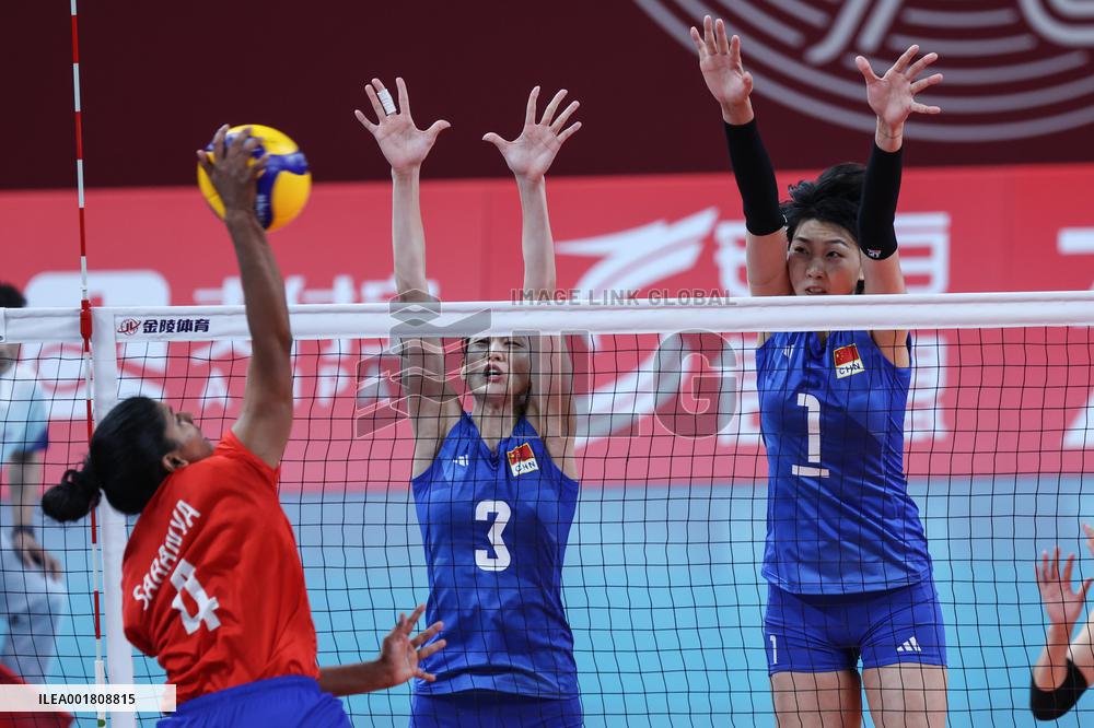 (SP)CHINA-HUZHOU-ASIAN GAMES-VOLLEYBALL (CN)