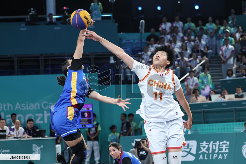 (SP)CHINA-HUZHOU-ASIAN GAMES-3X3 BASKETBALL(CN)