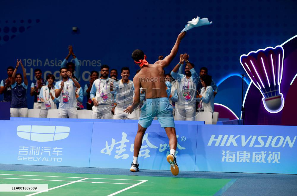 (SP)CHINA-HANGZHOU-ASIAN GAMES-BADMINTON(CN)