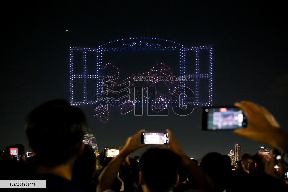 SOUTH KOREA-SEOUL-DRONE-LIGHT SHOW