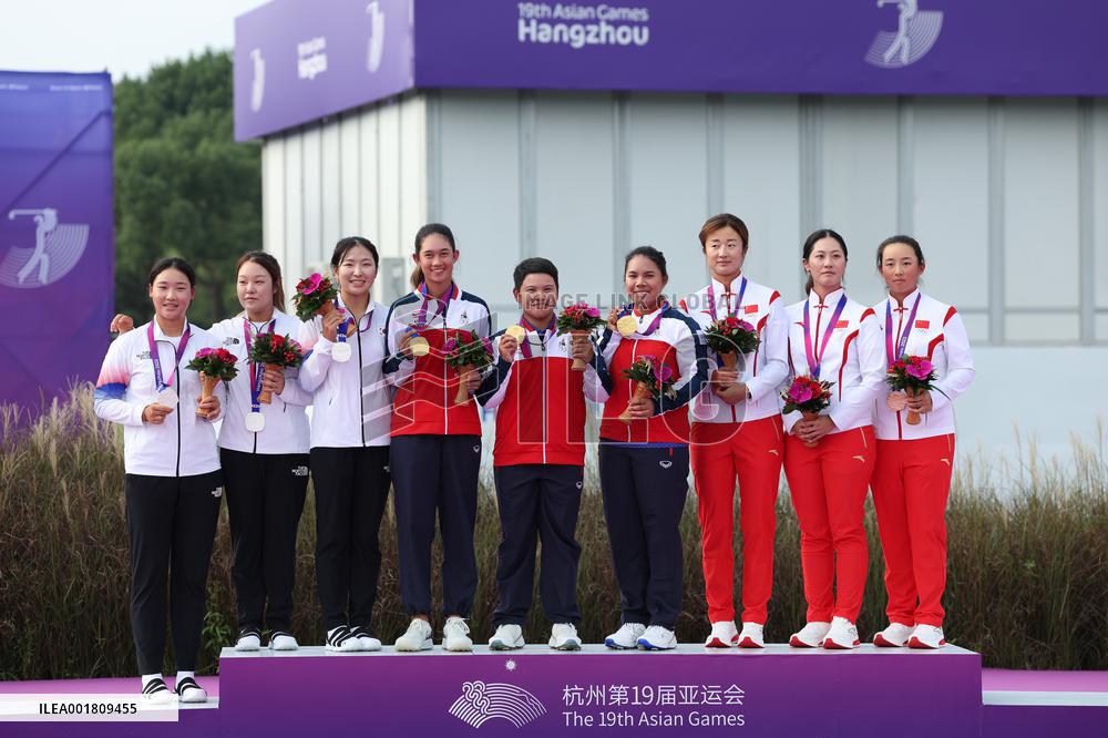 (SP)CHINA-HANGZHOU-ASIAN GAMES-GOLF (CN)