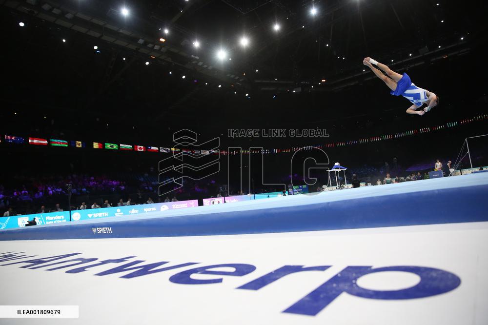 (SP)BELGIUM-ANTWERP-WORLD ARTISTIC GYMNASTICS CHAMPIONSHIPS-MEN'S QUALIFICATION