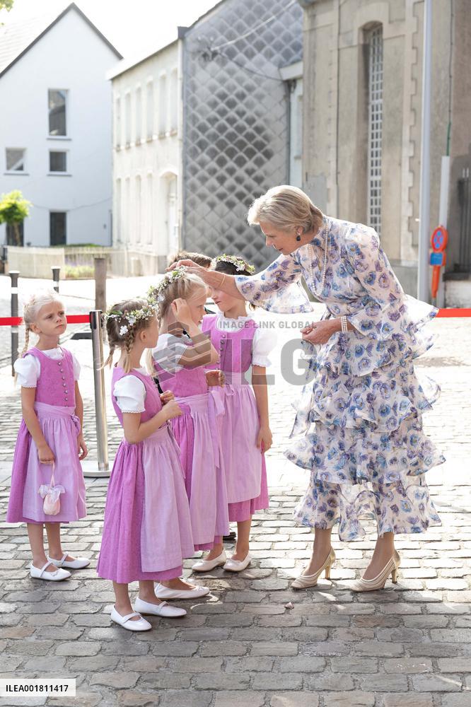 Wedding of Archiduc Alexander of Habsbourg-Lorraine and Countess Natacha Roumiantzoff-Pachkevitch - Beloeil