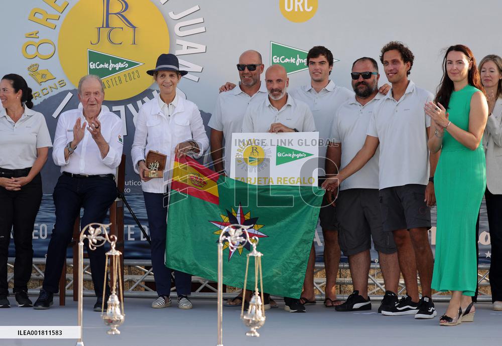 Awards ceremony of the 8th edition of the King Juan Carlos Regattas
