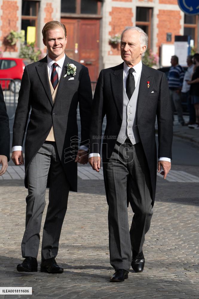 Wedding of Archiduc Alexander of Habsbourg-Lorraine and Countess Natacha Roumiantzoff-Pachkevitch - Beloeil