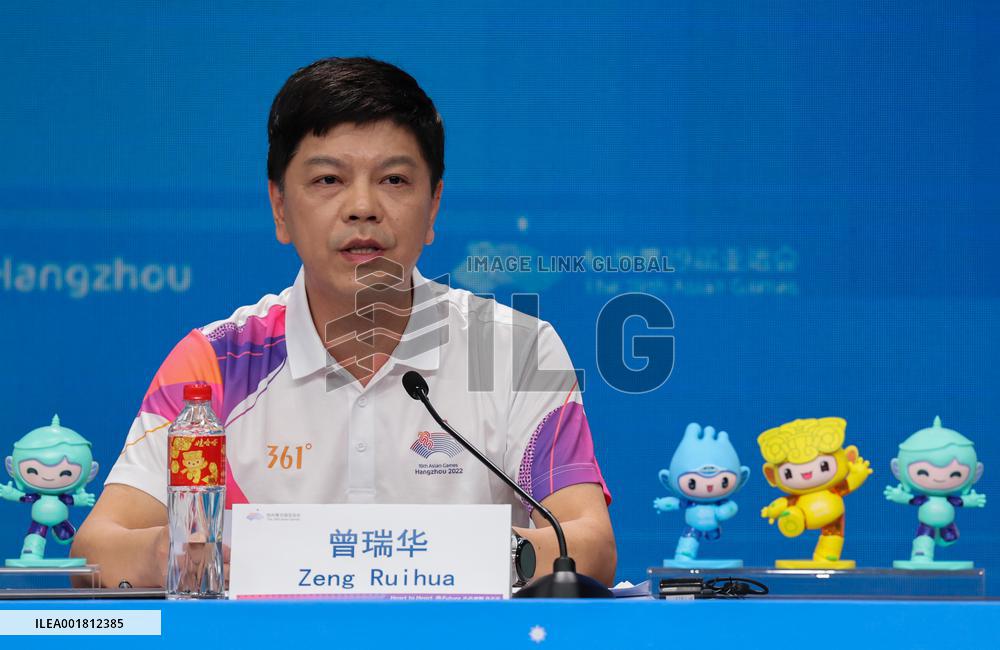 (SP)CHINA-HANGZHOU-ASIAN GAMES-PRESS CONFERENCE (CN)