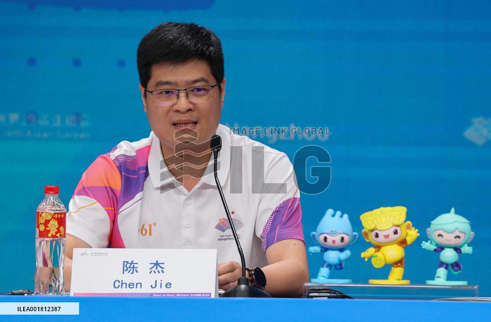 (SP)CHINA-HANGZHOU-ASIAN GAMES-PRESS CONFERENCE (CN)
