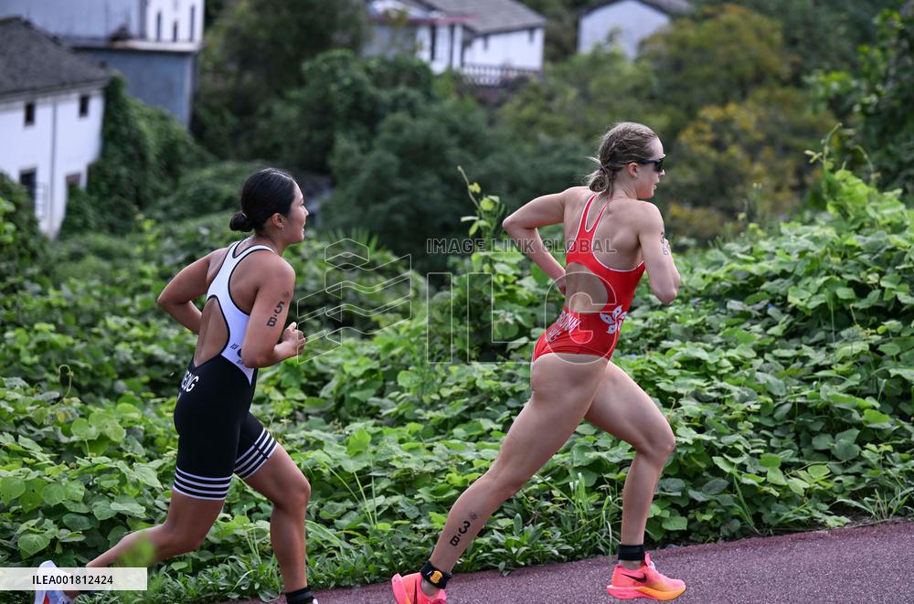 (SP)CHINA-CHUN'AN-ASIAN GAMES-TRIATHLON (CN)