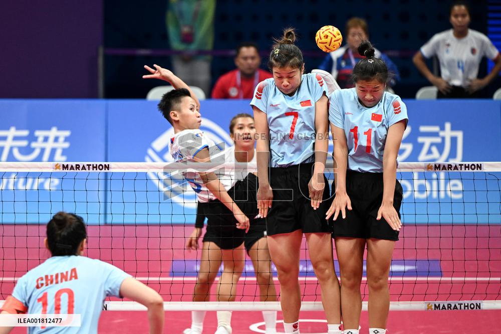 (SP)CHINA-JINHUA-ASIAN GAMES-SEPAKTAKRAW(CN)