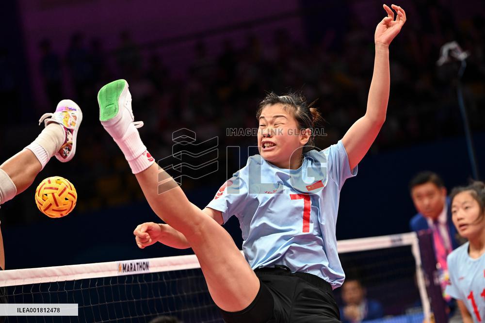 (SP)CHINA-JINHUA-ASIAN GAMES-SEPAKTAKRAW(CN)