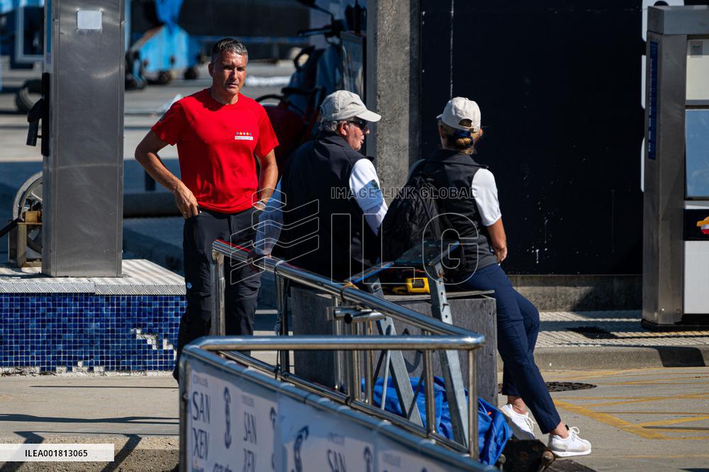 King Juan Carlos And Infanta Elena Enjoy The Third Day Of Regattas - Sanxenxo